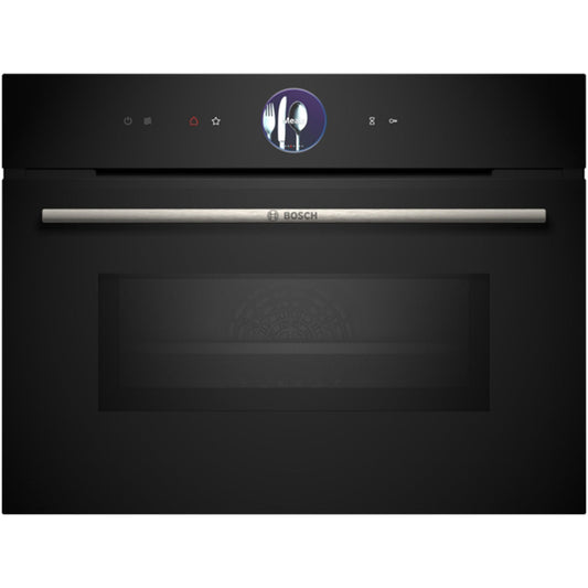 Bosch CMG7761B1B Series 8 Built-In Combi Microwave - Black