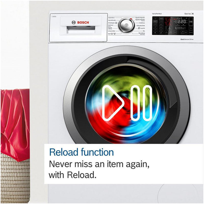 Bosch WGG24400GB Series 6 9kg 1400 Spin Washing Machine White