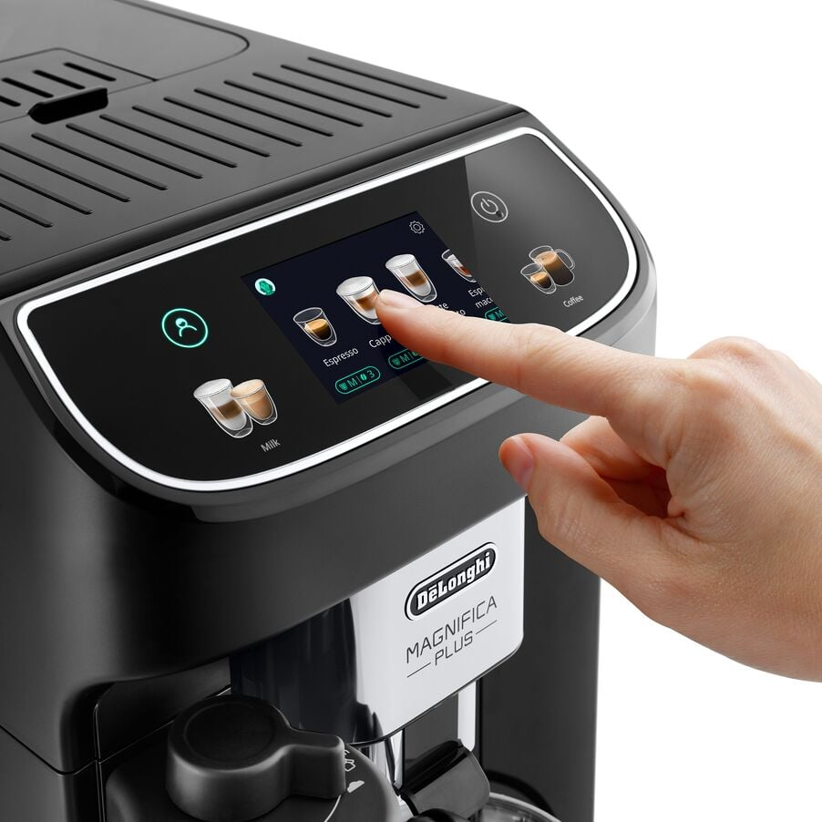 DeLonghi ECAM320.60.B Magnifica Plus Bean to Cup Automatic Coffee Machine Black