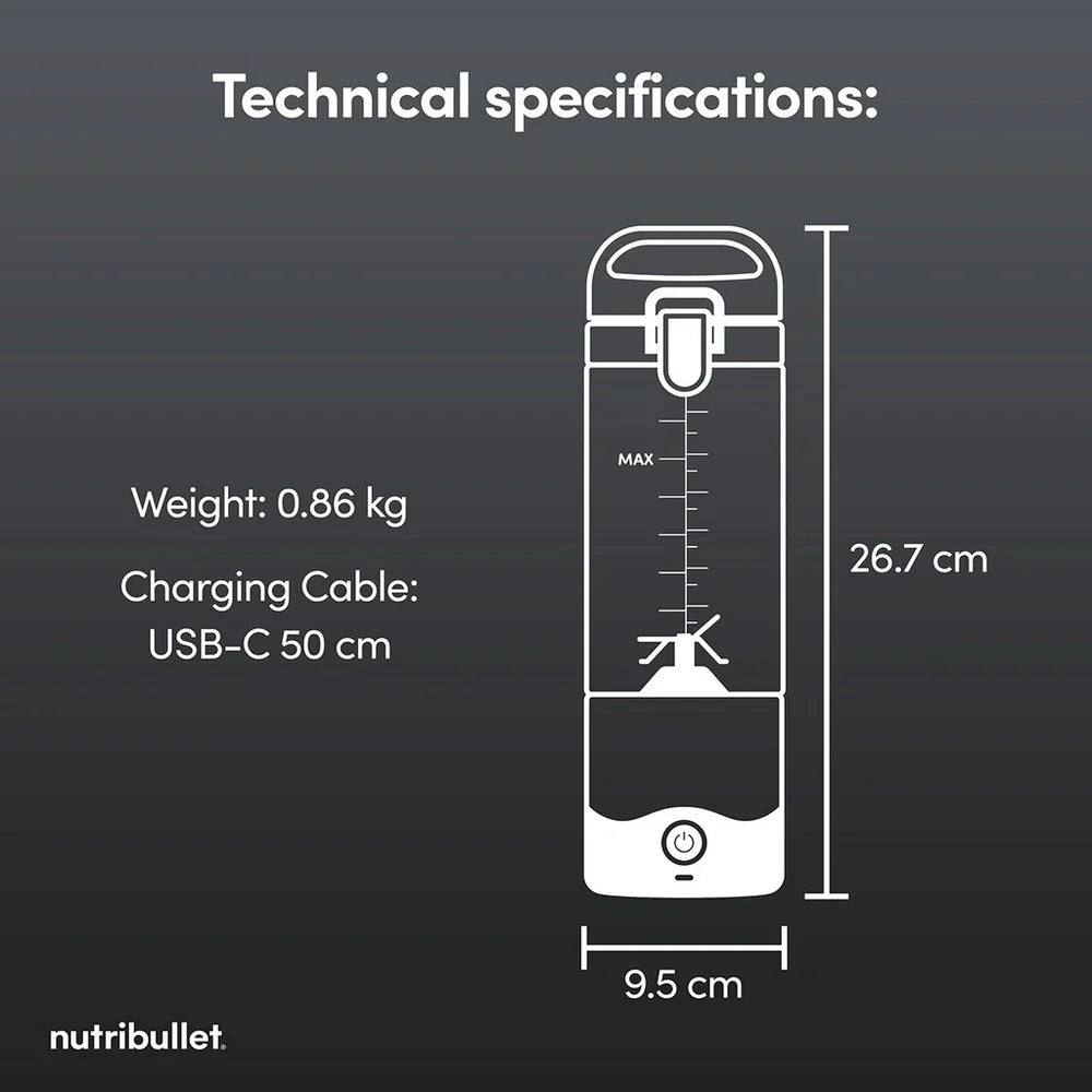 Nutribullet McLaren F1 Team Edition Portable Blender 2777 – Grey
